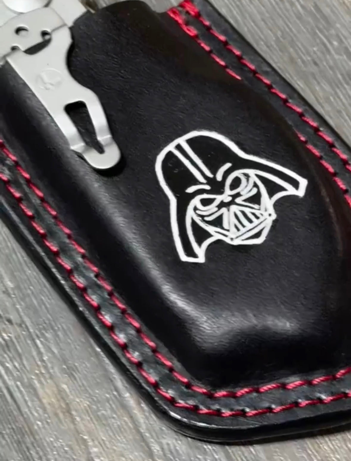 Premium Leather Trauma Shears Holster – Compatible with Raptor™ Shears