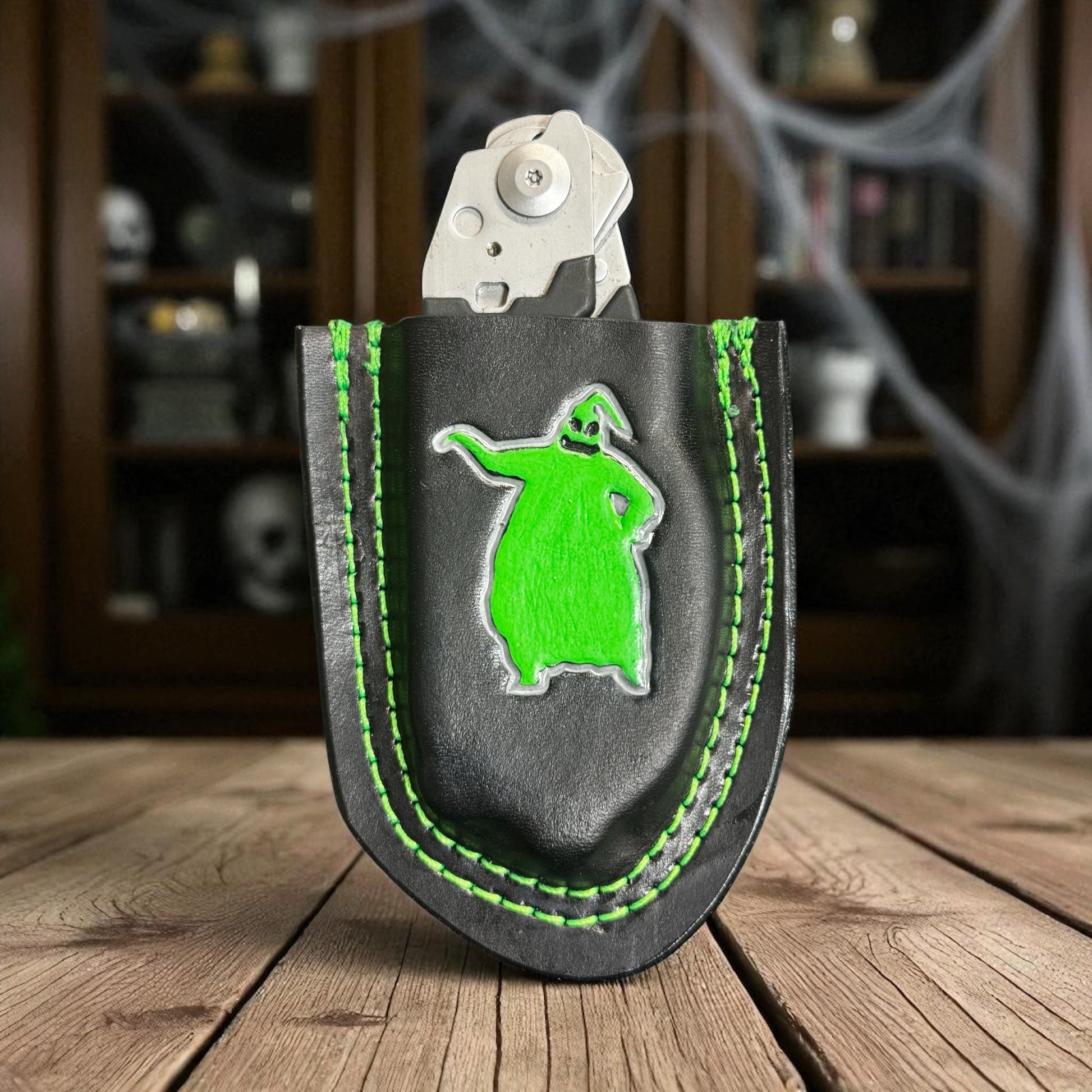 Custom Horror Doll Leather Raptor Shears Holster – Handmade EMS/Firefighter Gear (Shears Not Included) (Copy)
