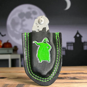 Custom Horror Doll Leather Raptor Shears Holster – Handmade EMS/Firefighter Gear (Shears Not Included) (Copy)