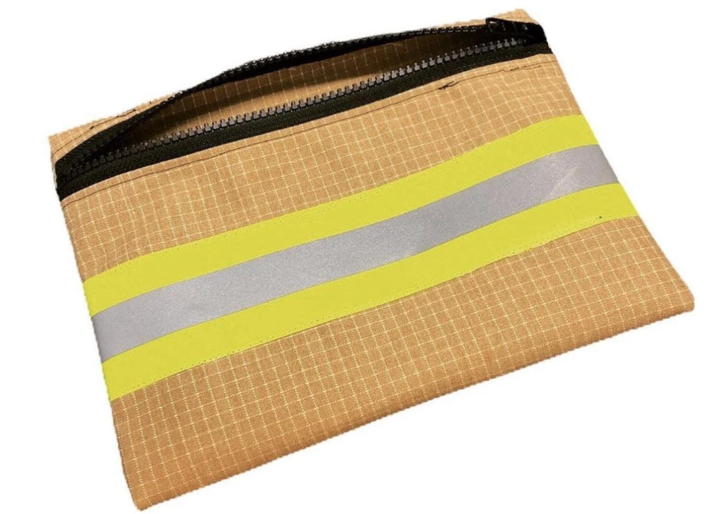 Firefighter bunker gear style pouch, turnout gear style bag, Firefighter gifts