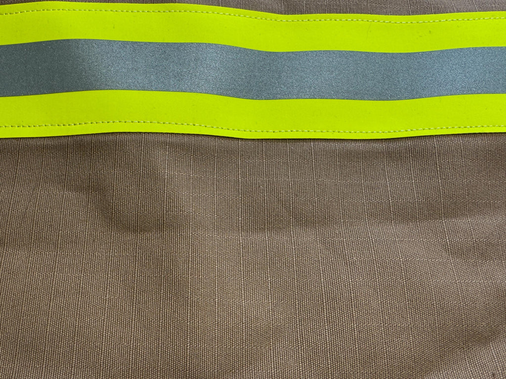 Firefighter bunker gear style pouch, turnout gear style bag, Firefighter gifts