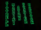 Glow-in-the-dark personalized leather SCBA quick release pulls illuminated in complete darkness for maximum low-light visibility.