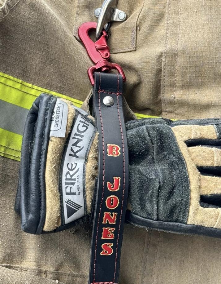 Raptor Shear Sheath & Glove Strap Gift Set, First Responder Essentials Kit, Leather Sheath for trauma shears, Glove Strap, gift set